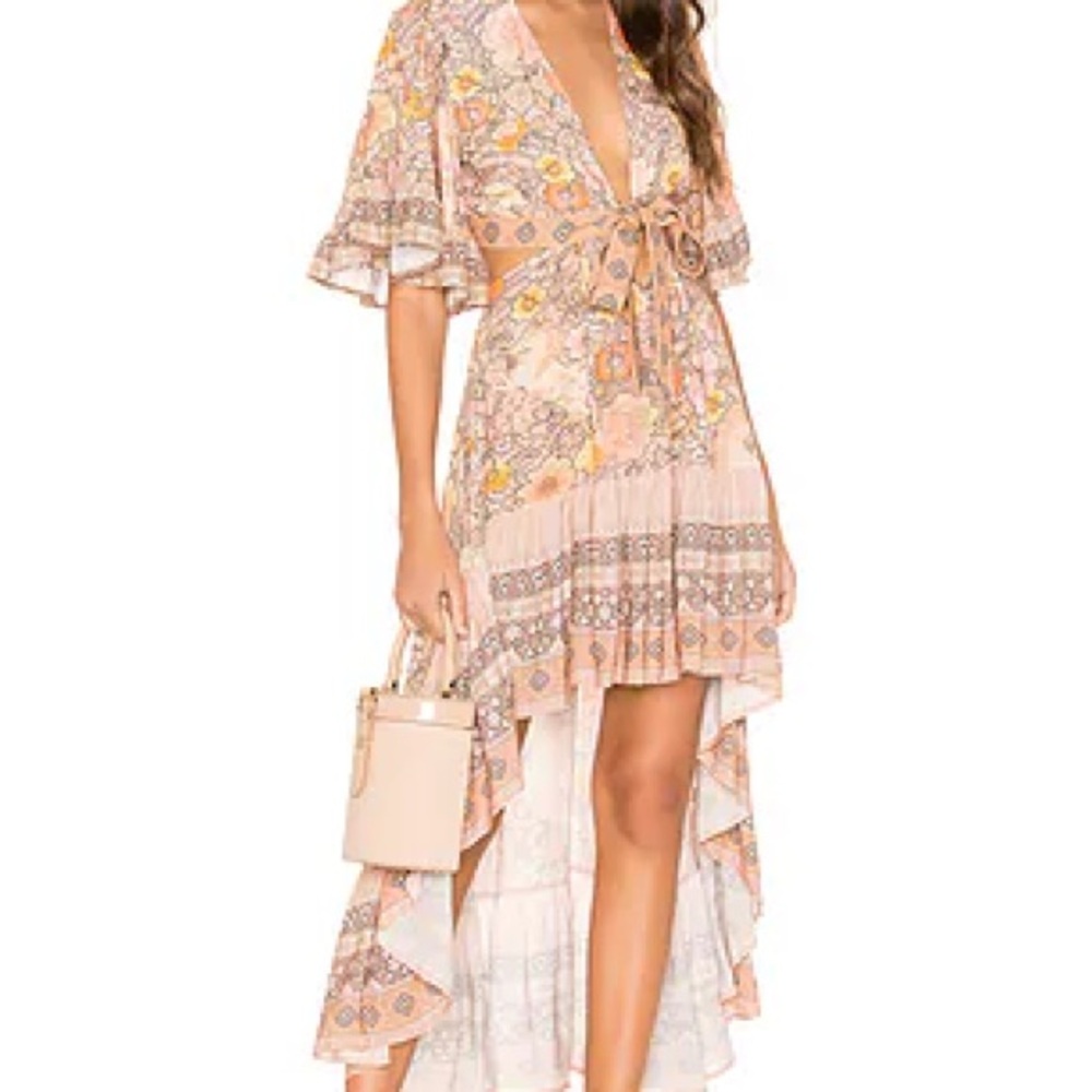 Spell Amethyst Bambi Dress in Blush